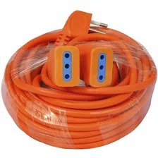 Extension Dual 10 Metros Halux Color Naranja