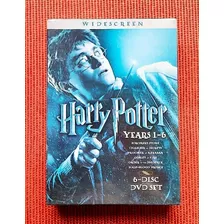 Box Harry Potter 1-6 ( 6 Dvds, Lacrado )