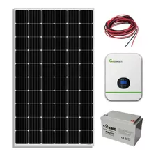 Kit Solar Fotovoltaico 3000w Paneles + Inversor + Baterías