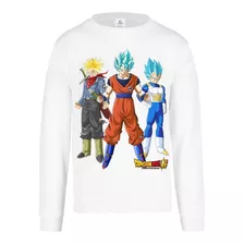 Sudadera Goku Trunks Vegeta Saiyans Dragon Ball Super