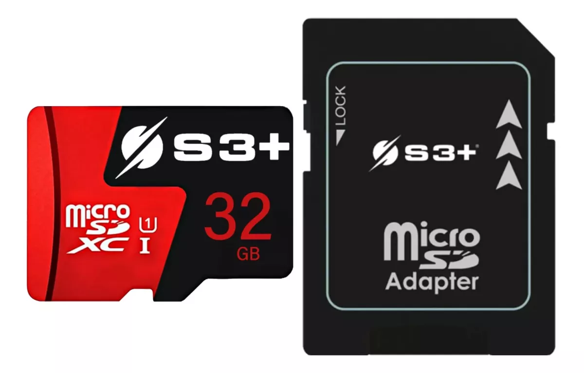 Cartão De Memória S3+ Micro Sd 32gb 4k Classe 10 Uhs-i 