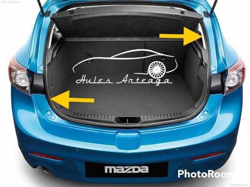 Hule Empaque De Cajuela Mazda 3 Hatchback (05-13) Foto 2