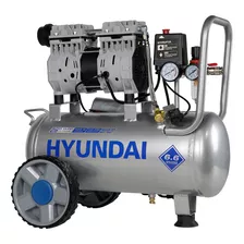 Compresor Electrico 0.75 Hp Hyundai 110v-60hz - Hyk2525 Color Plateado Fase Eléctrica Bifásica Frecuencia 60 Hz
