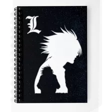 Caderno Universitário Anime Death Note L Capa Dura 96 Fls