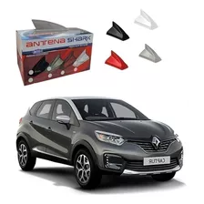 Antena Shark Preta Sinal Som Gps Renault Captur17 A 19