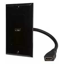 Placa De Pared De Hdmi Comprador Point Con 6 Pulgadas Coleta