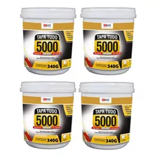 Kit 4 Multimassa Massa Flex Tapa Tudo 5000 - Pote De 340g