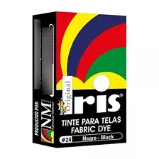 Tinta Para Telas Iris Negro