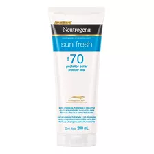 Protetor Solar Corporal Sun Fresh Fps 70 200ml Neutrogena