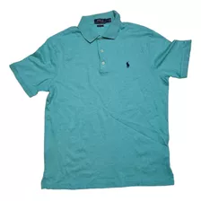 Playera Polo Ralph Lauren Mediana M Classic Fit Turquesa