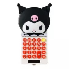 Calculadora Importada Kuromi Con Tapa