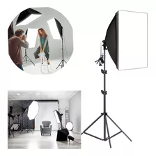 Kit Soft Box 50 X 70 Led Estudio Luz Continua