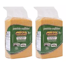 Kit 2 Canjiquinha De Milho Para Cuscuz Orgânica Ecobio