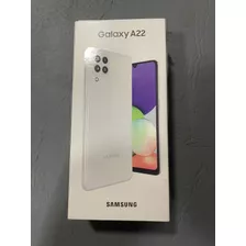 Celular Samsung A22 Nfc Blanco 128gb C/nuevo Caja Original 