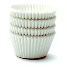 Decony White Jumbo Cupcake Muffin Liners 6 Appx Paquete De 5