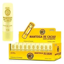 Kit 50 Manteiga De Cacau Protetor Labial Própolis Ziinziin