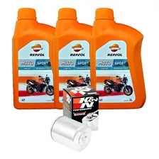 Óleo Repsol Filtro Dyna Super Glide Custom 05- Kn171c 15w50