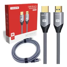 Cabo Displayport 1.4 8k 144hz 32gbps 3 Metros Hdr