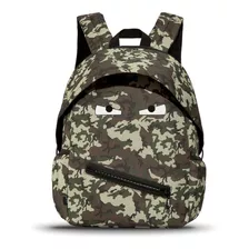 Morral Grillz Zipit Diseño Camo Color Verde