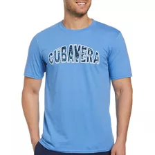 Cubavera Camiseta De Manga Corta De Algodón Havana Crew Para