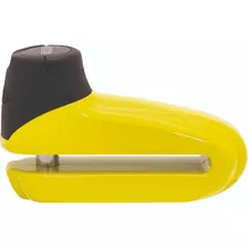 Cadeado Trava Disco Freio Moto Universal Anti-roubo Abus 300 Cor Amarelo