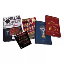 Box Napoleon Hill 4 Livros Best Sellers Melhor Autor P/ Ler E Prosperar Na Vida
