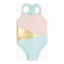 Traje De Baño De Niña Filtro Uv Cortes (3 A 36 Meses)