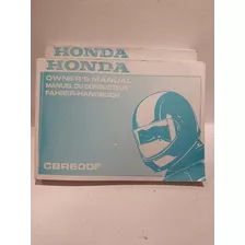 Manual Honda Cbr 600 F Original Ingles