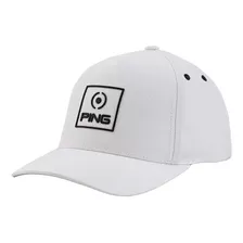 Boné Ping Eye - Branco/preto - Ajustável