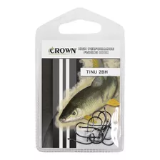 Anzol Crown Tinu 2bh Black N 12 - Cartela C/ 10 Unidades