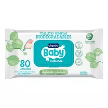 Baby Toallitas Biodegradables Húmedas 80u Algabo