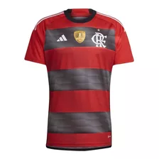 Camisa Flamengo Jogo 1 adidas 2023 + Patch Libertadores