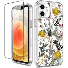 Funda Giika Para iPhone 12/12 Pro Wildflowers