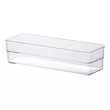 Organizador Diamond Multiuso Paramount 22,5x7,5x5,2cm Cor Transparente