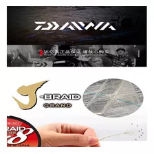 Linha Multifilamento Daiwa 8 Fios J-braid 8x 270m Japan