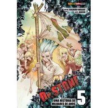 Dr. Stone Vol. 5, De Inagaki, Riichiro. Editora Panini Brasil Ltda, Capa Mole Em Português, 2019