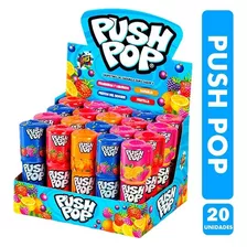 Caramelo Push Pop Duo (caja Con 20 Unidades)