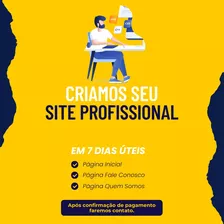 Criação De Site Profissional E Landing Pages