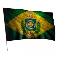 Bandeira Brasil Imperio Envelhecida Dupla Face 1,45x1 M