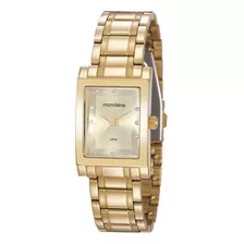 Relógio Mondaine Feminino Cristais Dourado 32103lpmvde1