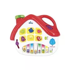 Piano Infantil Teclado Interativo Para Bebes - Pica Pau