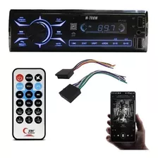Rádio Bluetooth Touch Carro H-tech Ht-2120 C/2 Usb/sd/aux