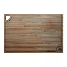 Tabla De Picar De Madera Eucalipto Gourmet Asado 40x30 Bbq