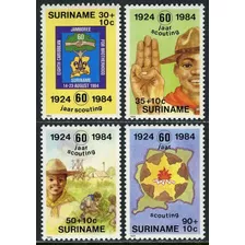 Scoutismo - Surinam - Serie Mint - Yv 963-966