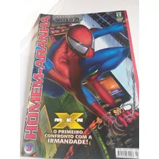 Revista Homem Aranha Vol. 3 - Aventura Marvel Século 21 - Frank Miller - Português - Marvel - Edição 1 - Kit - Capa Mole - Volume 1 - Tamanho Grande - Com Índice - Ano 2001