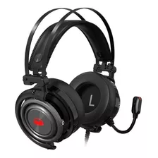 Audifonos Gamer Monster 7.1 Auriculares Rgb Usb Kmh5-hbk Color Negro