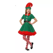 Ropa De Elfo Navideño For Niños Adultos, Traje De Cosplay P