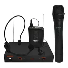 Microfono Inalambrico Mano Y Diadema Takstar Ts6310hp Vhf 