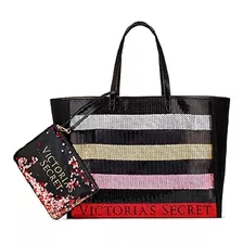 Victorias Secret Bolso Tote Lentejuelas + Sobre Original Set