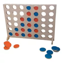 Juego De Mesa Infantil Junta 4 Madera